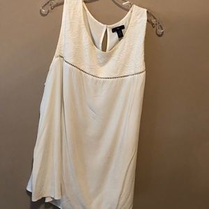 Gap sleeveless top. Cream. XXL